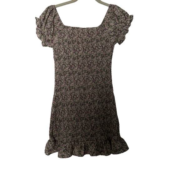 BRAND NEW Blush BJ Floral Smocked Short Mini Dress - Picture 3 of 3